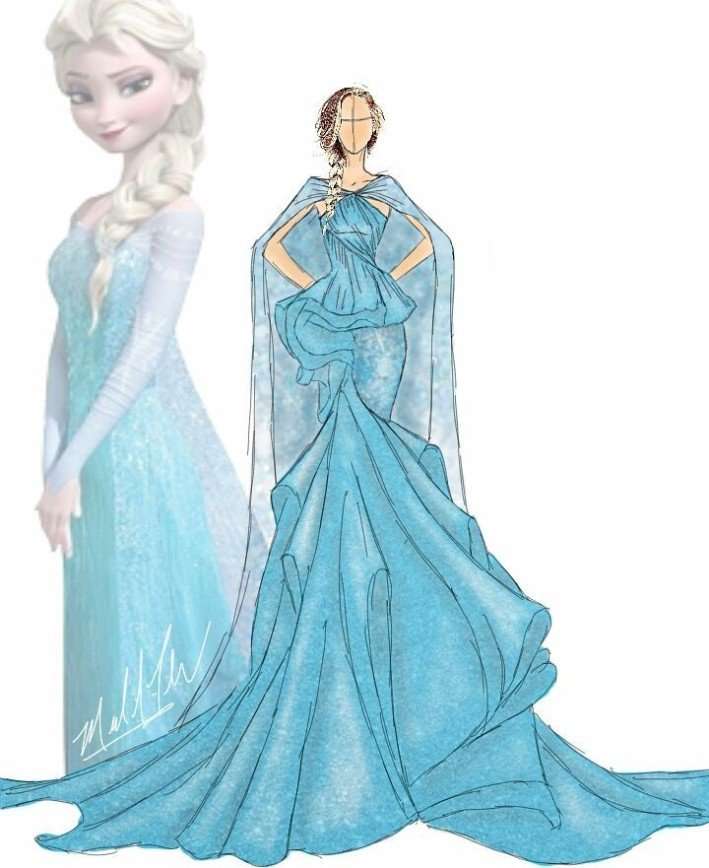 «Они восхитительны»: американец создал свою коллекцию платьев для принцесс Диснея