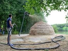 Будуємо будинок з допомогою дрона