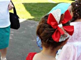 Випускна сукня для дівчинки гачком. Робота ольги из уткиной