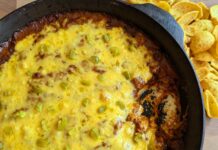 Трикомпонентний Чилі-Чіз Діп, який розлітається першим