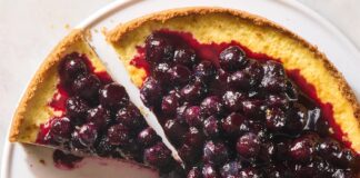 Идеальный черничный чизкейк с лимоном и рикоттой: более легкая и нежная альтернатива
