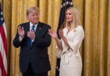 Іванка Трамп знову на очах разом із Дональдом Трампом