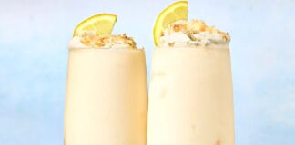 Limonade glacée à la noix de coco : deux ingrédients, une canicule